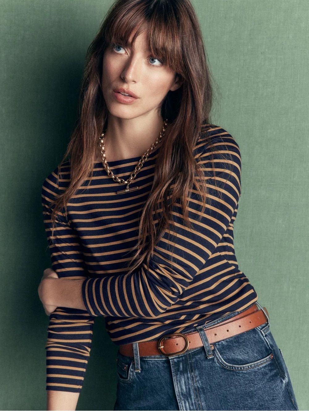 Boden Supersoft Square Neck Top